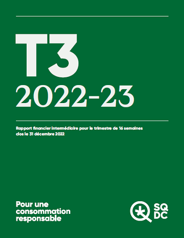 Rapport financier intermédiaire T3 2022-23