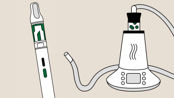 The different types of cannabis vapes