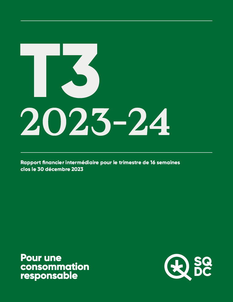 Rapport Financier T3 2023 - 2024