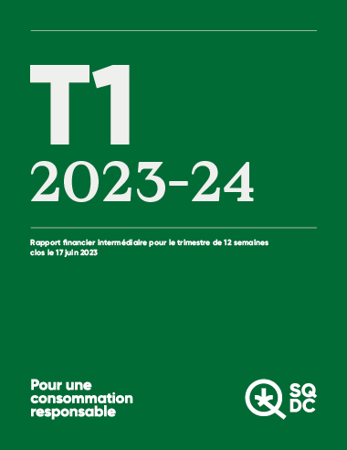 Rapport financier intermédiaire T1 2023-24